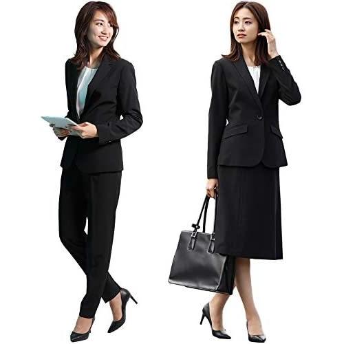 ポイント10倍 スーツ レディース 3点セット スーツセット リクルートスーツ パンツ スカート ジャケット ブラック 15 号 21福袋 Skylanceronline Com