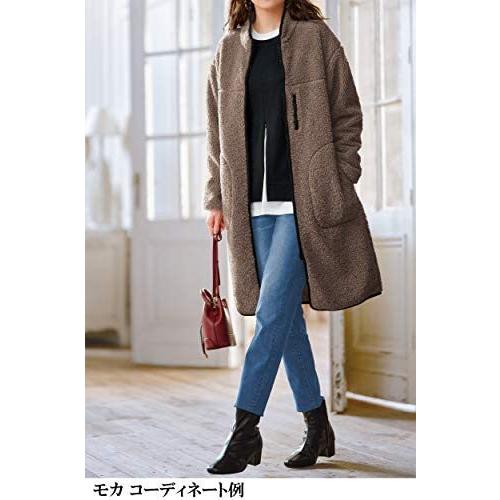 セシール コート プランプ 大きいサイズ ボア ロングコート 裏地つき 配色 パイピング レディース Ac 1805 スモークピンク 3l Mugen Voc08l1fb Hirameki Space 通販 Yahoo ショッピング