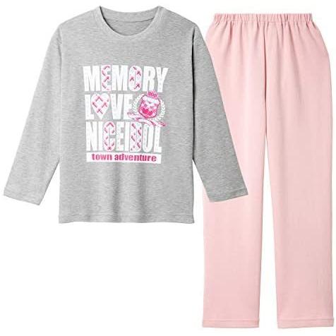 セシール パジャマ キッズtタイプ 女児 上下セット ルームウェア Nc 840 グレー 160 Mugen Voc10l5gj Hirameki Space 通販 Yahoo ショッピング