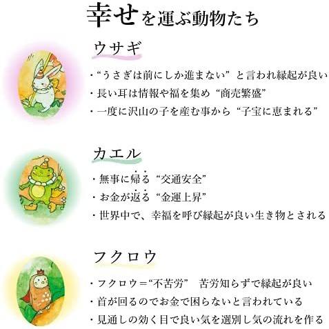 幸せを運ぶ絵画 希望への行進 運気を上昇させる玄関に飾るインテリア 風水 家相 縁起の良い動物 うさぎ カエル フクロウ おしゃれ 額入り Mugen Wja01i5fi Hirameki Space 通販 Yahoo ショッピング