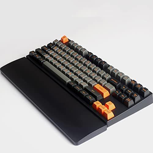 NUOLUX ウッドパームレスト 木製リストレスト キーボード用 人間工学 キーボード 手首レスト (黒 36X8X1.6CM)｜hiramekidou｜02