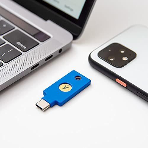Yubico FIDOセキュリティキー C NFC - 2要素認証キー USB & NFC FIDO 
