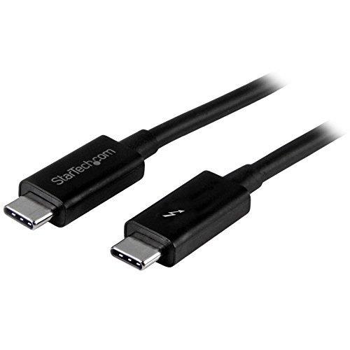 StarTech.com Thunderbolt 3 (20Gbps) USB-C ケーブル 1m サンダーボルト/ USB/ DisplayPort USBケーブル