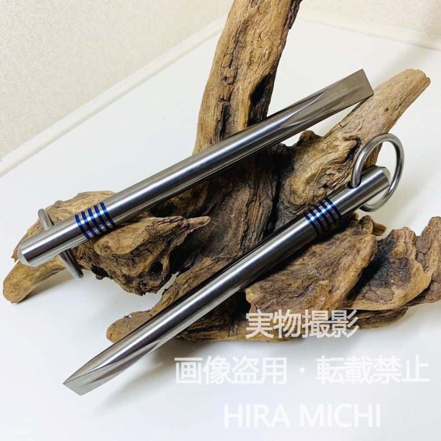 2本セット 64チタン製 底物師 完璧底物石鯛ツール ピトン ペグ 陽極