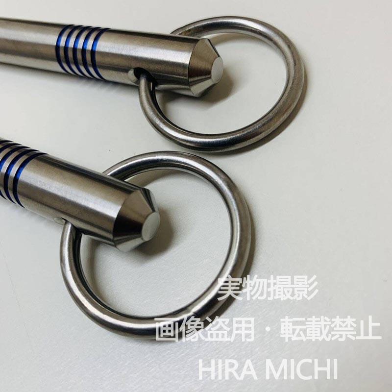 2本セット 64チタン製 底物師 完璧底物石鯛ツール ピトン ペグ 陽極