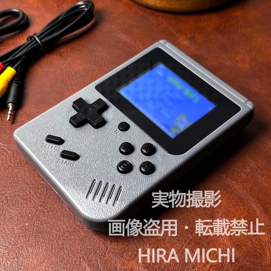 アウトドア向け 500in1 携帯ゲーム機 ゲームパッド付き 小型軽量 USB