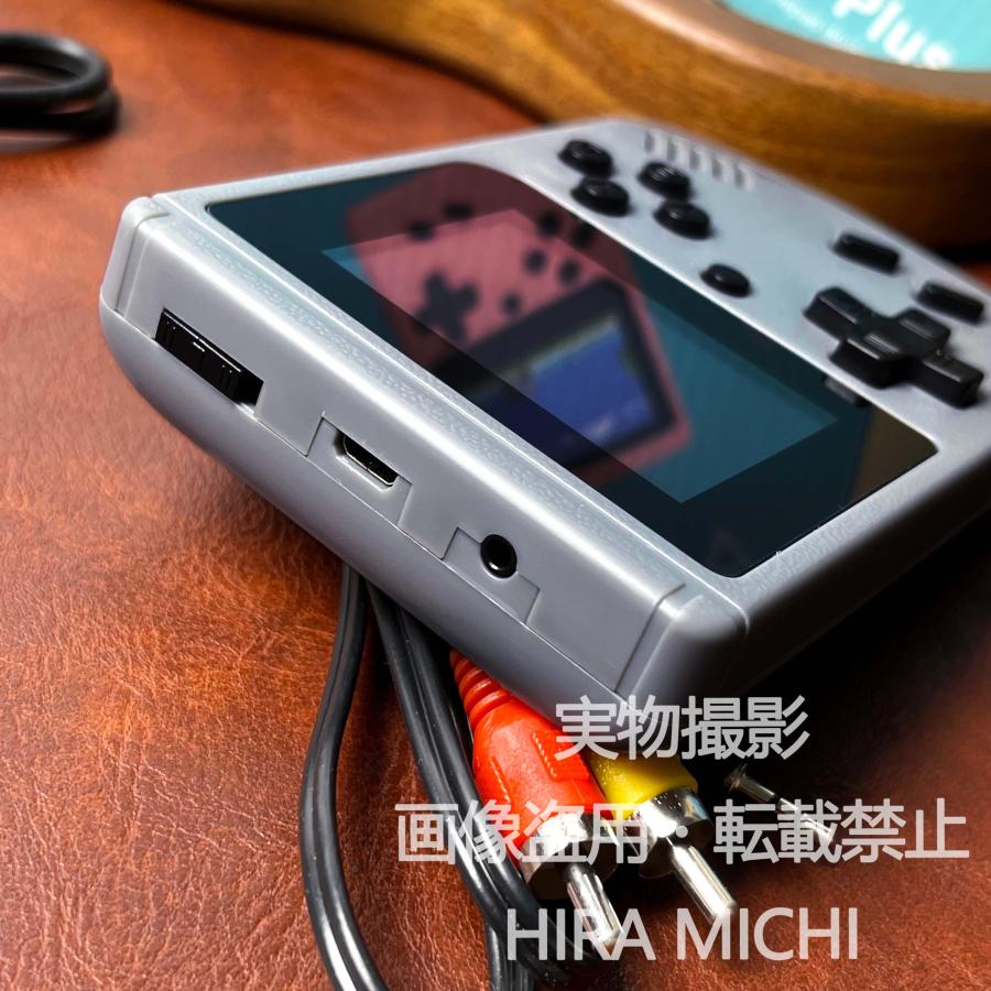 ゲーム機　本体　キャンプ アウトドア向け 500in1 携帯ゲーム機 ゲームパッド付き 小型軽量 USB