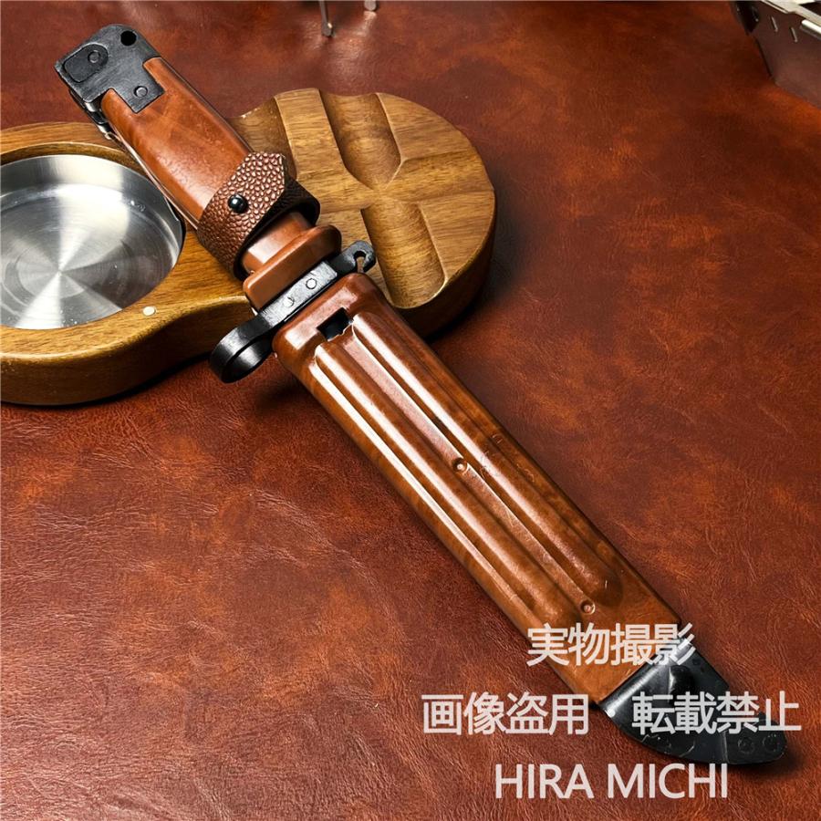 AK-47スタイル アウトドアナイフ シース付き クラシックデザイン