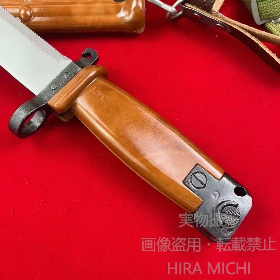 AK-47スタイル アウトドアナイフ シース付き クラシックデザイン