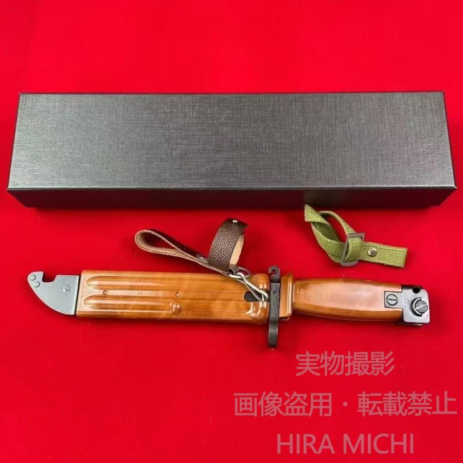 AK-47スタイル アウトドアナイフ シース付き クラシックデザイン