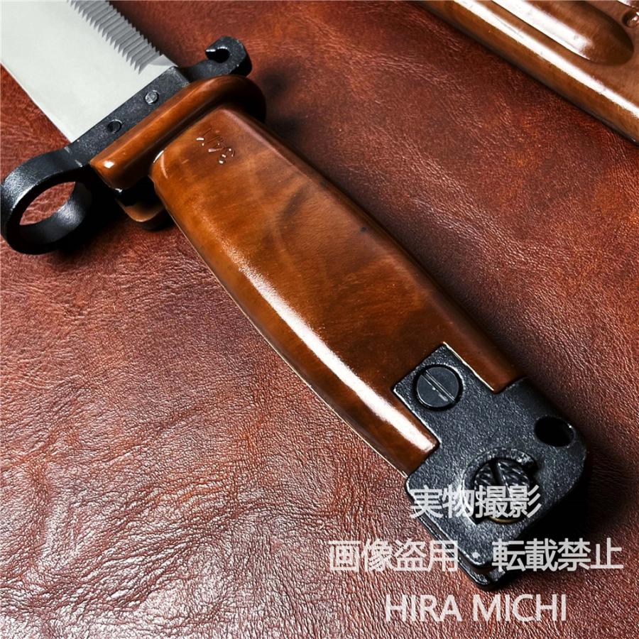 AK-47スタイル アウトドアナイフ シース付き クラシックデザイン