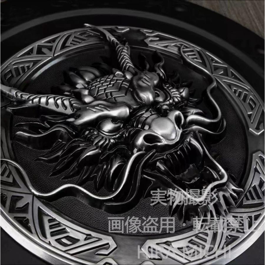 風水 開運 玉を捧げる龍 金属製 迫力ある重量感 財力強運を引き寄せる置物 龍紋プレート ゴールドオブジェ 風水置物 開運インテリア 金運アップ