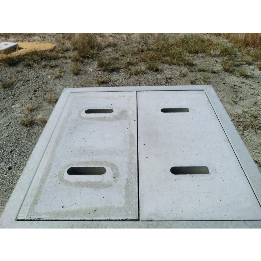 会所桝 600用 コンクリート蓋付 376kg（荷受け時リフト等が必要です
