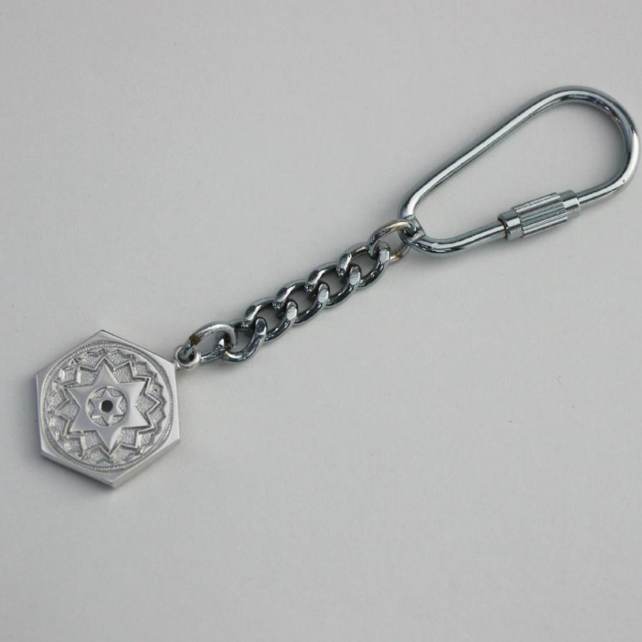 ヒランヤ キーホルダー ラピスラズリ 瑠璃 シルバー シルバー999に