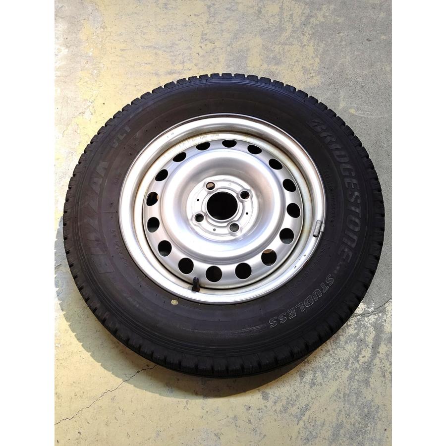 NISSAN 14インチ スチールホイール 4本送料込み 日産（NISSAN） 【中古品】4本セット 日産純正 バン用スチールホイール