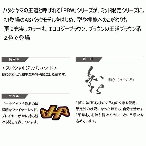 ハタケヤマ HATAKEYAMA 硬式グラブ 捕手用 右投げ用 エコロジー ハタケヤマ HATAKEYAMA 硬式グラブ 捕手用 右投げ用 エコロジー