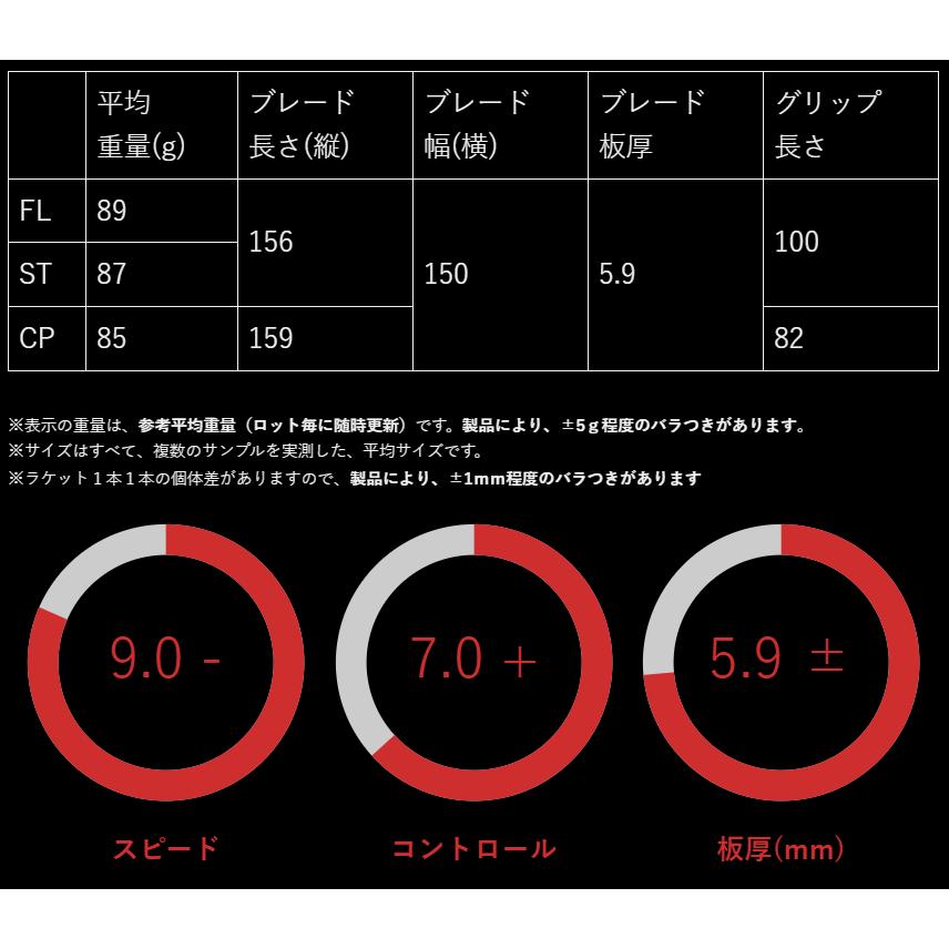 ★送料無料★ TIBHAR ティバー 卓球 ラケット ハイブリッドZC インサイド FL ST PEN 攻撃用 シェークハンド インナーカーボン_1