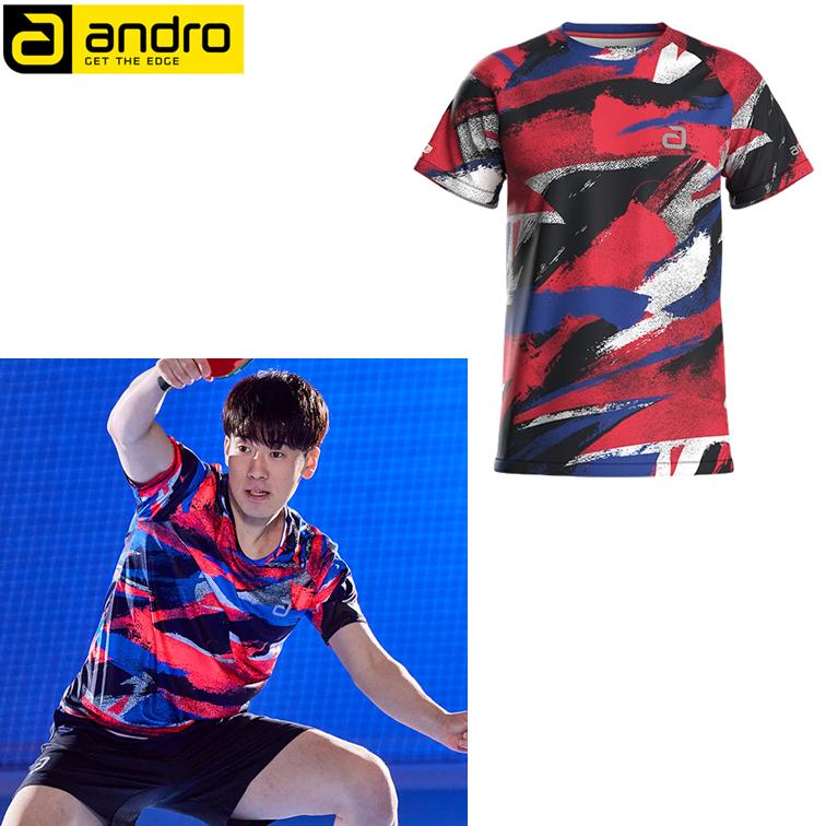 andro アンドロ リキア 卓球ユニフォーム 日本卓球協会公認 男女兼用