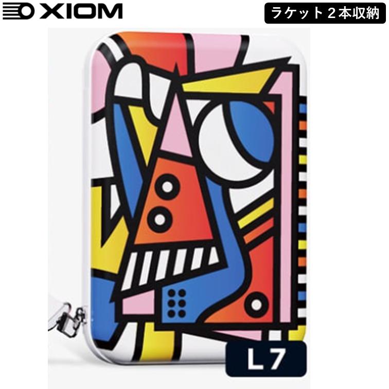 XIOM（エクシオン） 卓球 ラケットケース レブ・スクエア 2本収納