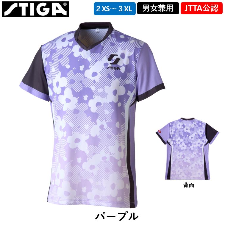 STIGA（スティガ） 卓球 ユニフォーム シャツ KR-VIII 日本卓球協会