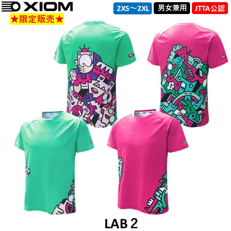 XIOM（エクシオン） ☆限定販売☆ 卓球 ユニフォーム XIOM LAB2 レブ