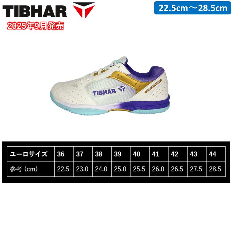 TIBHAR（ティバー） 卓球シューズ ストームチェイザー 卓球 シューズ 