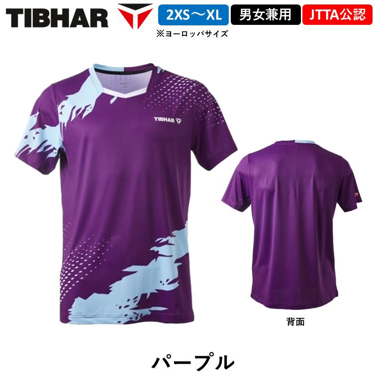 TIBHAR（ティバー） 卓球 ウェア ストームチェイザーシャツ 男女兼用 