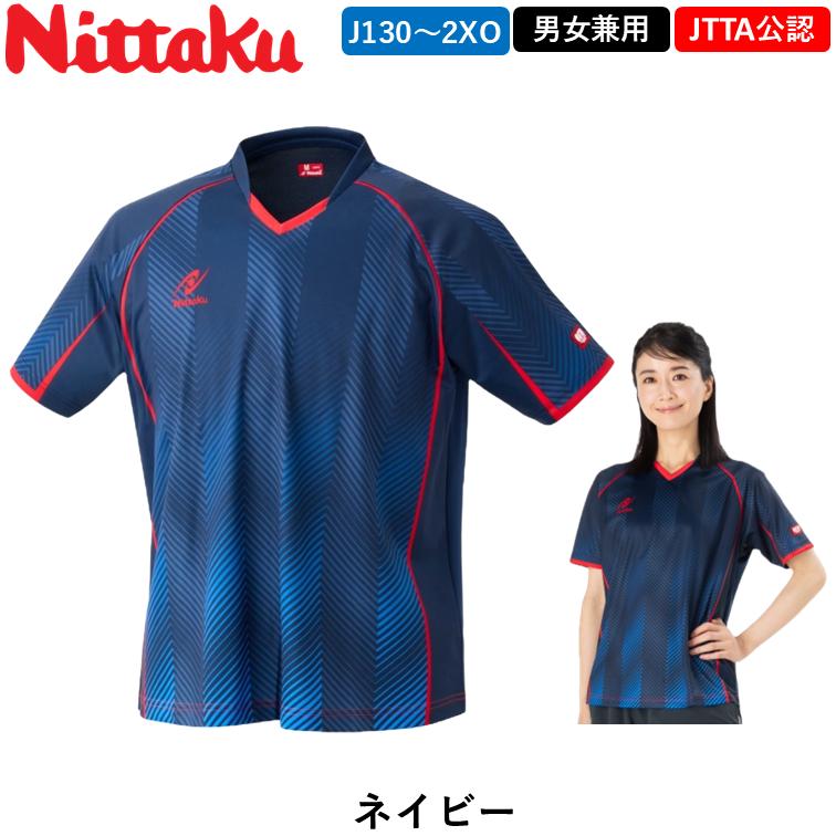 Nittaku（ニッタク） 新製品 卓球 ウェア レイスラッシュシャツ ゲーム