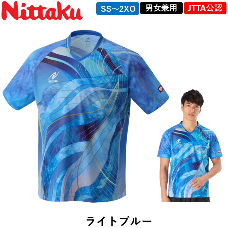 Nittaku（ニッタク） 新製品 卓球 ウェア エレイスシャツ ゲームシャツ