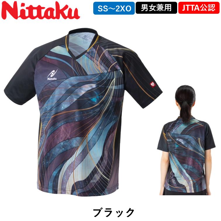Nittaku（ニッタク） 新製品 卓球 ウェア エレイスシャツ ゲームシャツ
