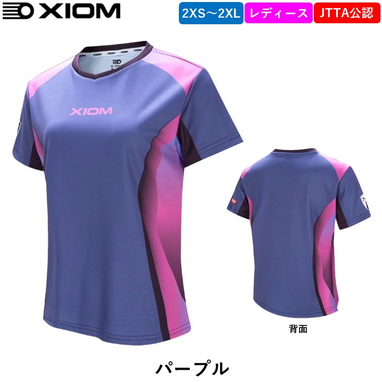 XIOM（エクシオン） 卓球 ウェア CLARA（クララ） ユニフォーム ゲーム 