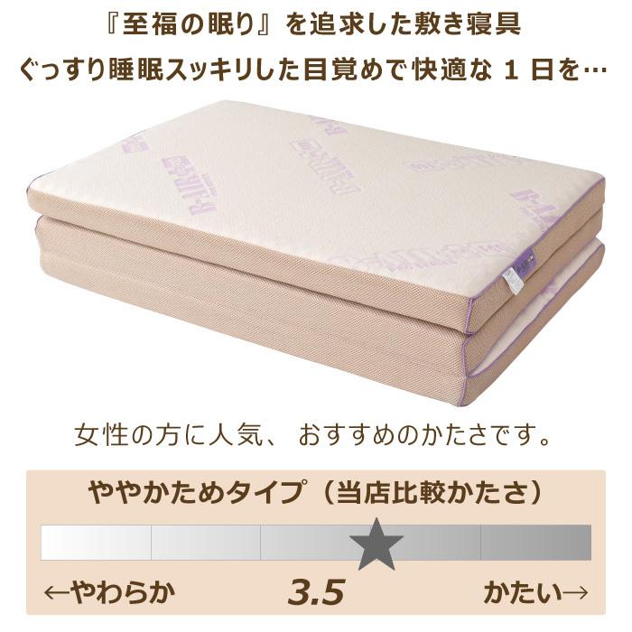 B-AIR(R)PRO PLUS F40 シングル 95×200cm 厚さ7cm S 日本製 三つ折り