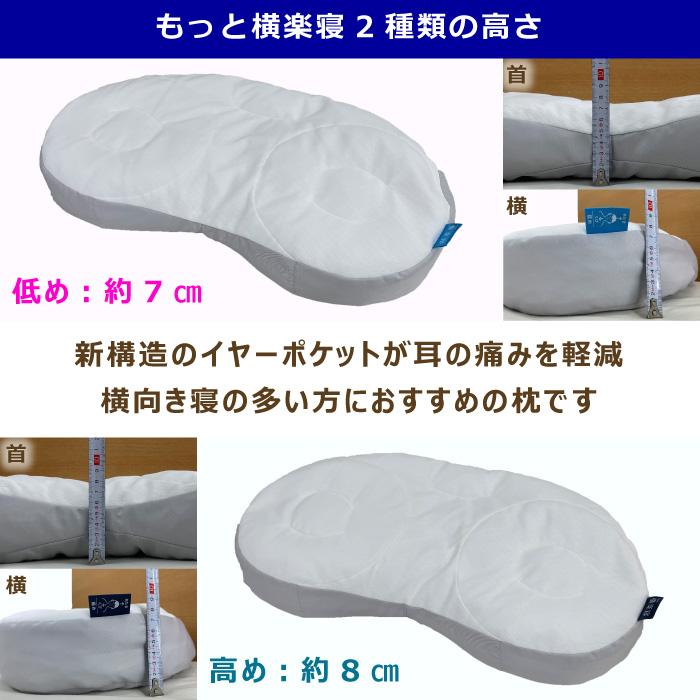西川 もっと 横楽寝 枕 低め 高め 55×35×7cm 日本製 医師が 西川 もっと 横楽寝 枕 低め 高め 55×35×7cm 日本製 医師が