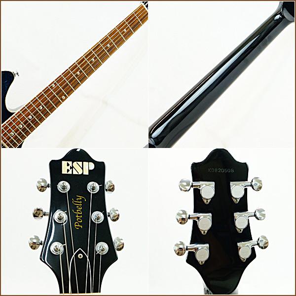 ESP POTBELLY-STD ポットベリー Brass Blue エレキギター ※ピックアップ・ツマミ交換 B+ランク 中古　nr0404048｜hirayama78ten｜10