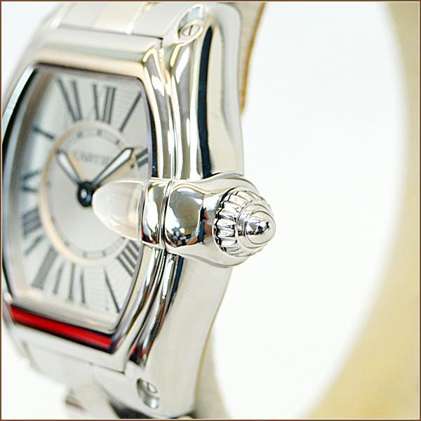 Cartier カルティエ ロードスターSM レディース 腕時計 W62016V3 クォーツ 替えベルト付き 電池交換済み ABランク 中古 nr0505001｜hirayama78ten｜02