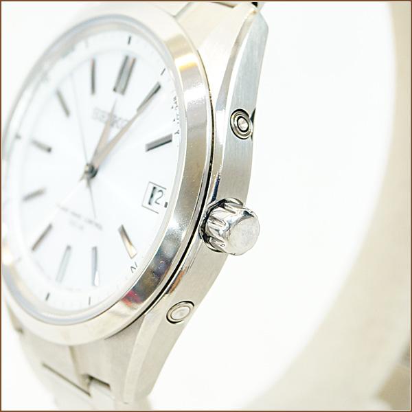 超美品★セイコーSAGZ079ブライツ7B24-0BH0電波ソーラーチタン腕時計 SEIKO セイコー SAGZ079 7B24-0BH0 ブライツ 腕時計 チタン