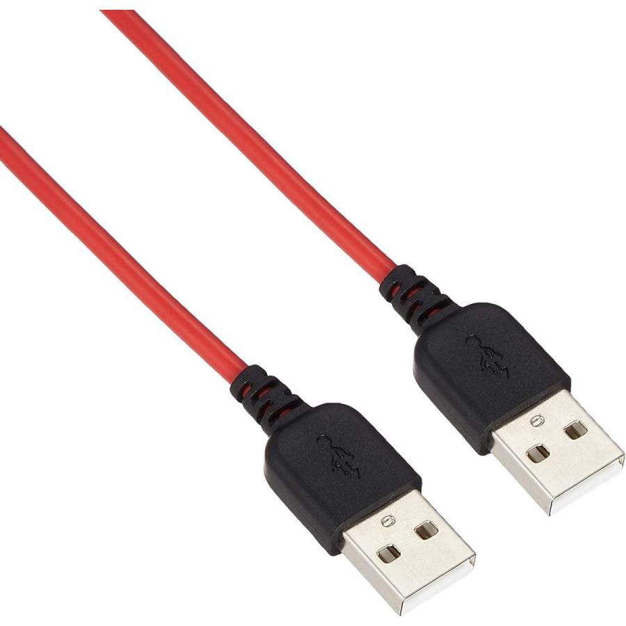エスエスエーサービス 両端 USB・A平型ケーブル USB・A(オス)-USB・A(オス) 80cm SU2-AM80R  :20210417152246-00304:Hiro Life SHOP - 通販 - Yahoo!ショッピング