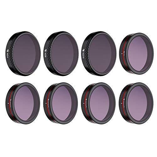 Freewell NDフィルター Autel Evo II Pro(6K)専用 8枚セット ND4 ND8 ND16 CPL ND8 PL