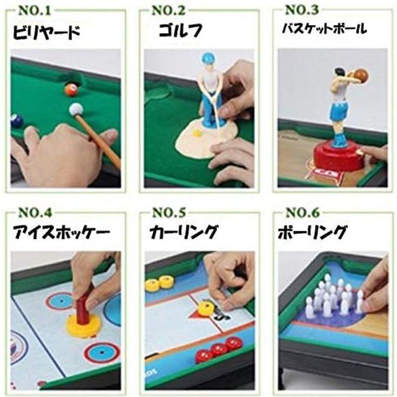 1台6種類のゲーム ビリヤード、ゴルフ、バスケット、アイス 1台6種類のゲーム ビリヤード、ゴルフ、バスケット、アイス