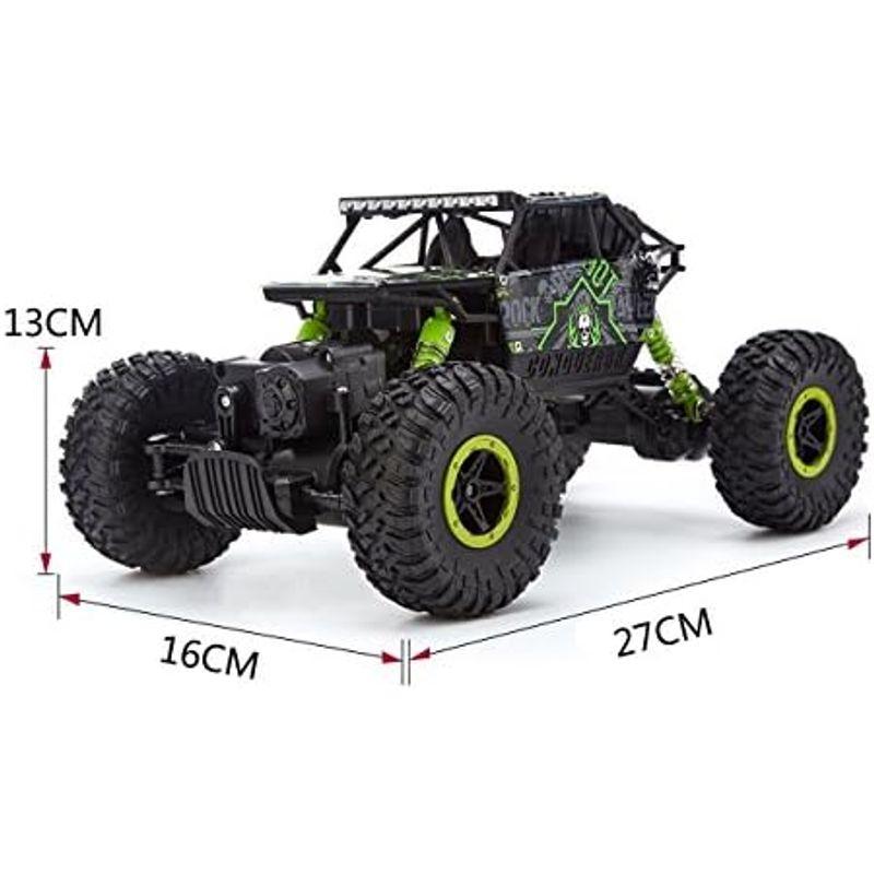 ラジコンカー RCカー 2つのバッテリー 付 2.4GHZ 4WD オフロードリモコンカー ラジコンオフロード 四駆 電動オフロードバギー｜hiro-life-shop｜06