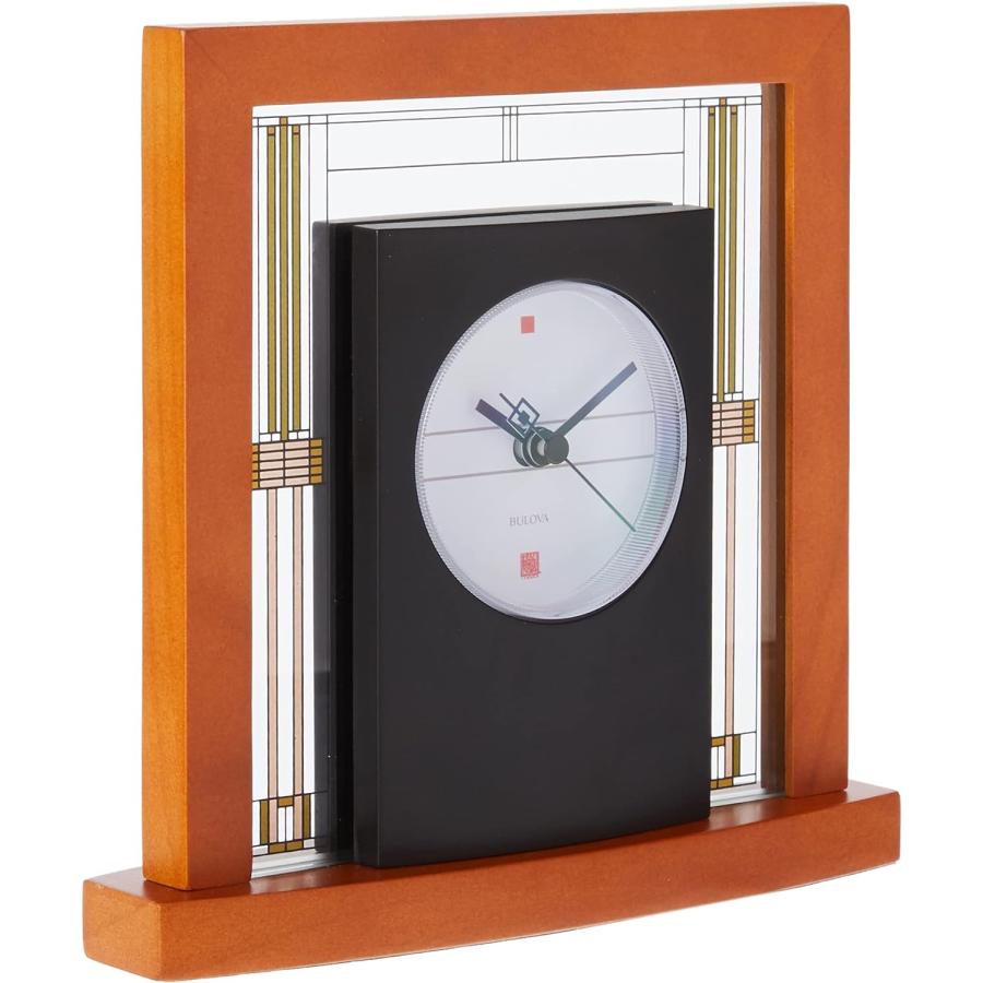 ブローバ Bulova Willits Frank Lloyd Wright コレクション Table Clock B7756｜hiro-s-shop｜03