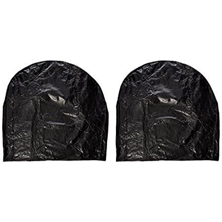 ADCO 3976 Black Oversize Vinyl Ultra Tyre Gard Wheel Cover, (Set of 2) (Fit