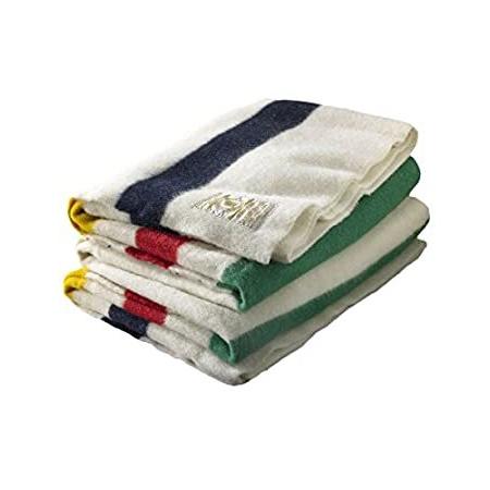 Sale おしゃれ 温かい 雑貨 プレゼント マルチストライプ ナチュラル 6ポイントブランケット Bay Hudson 並行輸入品 人気 海外製 毛布 ブランケット Federall Net