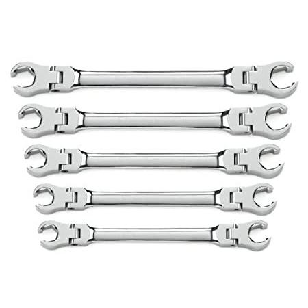 GearWrench 819105 pc. Flex Flare Nut Wrench Set - SAE