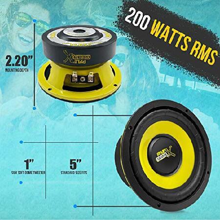【並行輸入品】Pyle PLG54 5インチ200W Mid Bassウーファーの画像