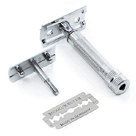 【並行輸入品】Merkur ＆ Dovo HD 34C Safety Razor Chrome 8cm : 海外輸入専門のHiroshop ...