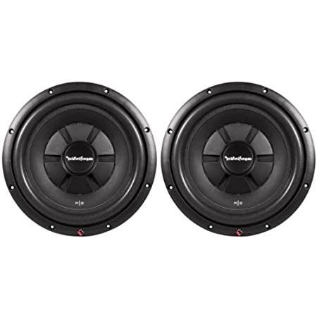 2) ROCKFORD FOSGATE R2SD4-12 12 1000W Car Shallow Mount Slim Subウーファー Sub