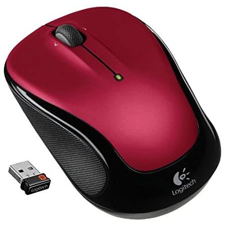 Logitech ワイヤレス マウス M325 with Designed-For-Web Scrolling - レッド 並行輸入｜hiro-s-shop