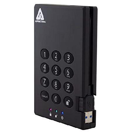 掃売り切りセール Apricorn Aegis Padlock 256 GB USB 3.0 SSD 256-Bit Encrypted ポータブル Drive (A25-3PL256-S256)