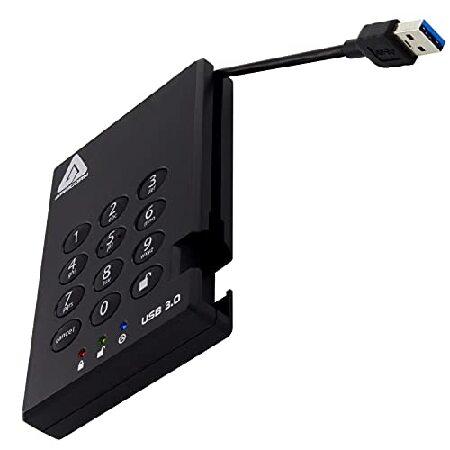 掃売り切りセール Apricorn Aegis Padlock 256 GB USB 3.0 SSD 256-Bit Encrypted ポータブル Drive (A25-3PL256-S256)